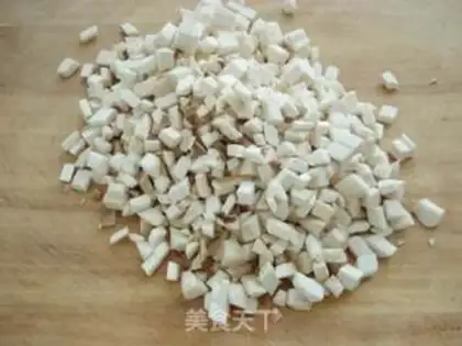 Make Apricot noodle step 1