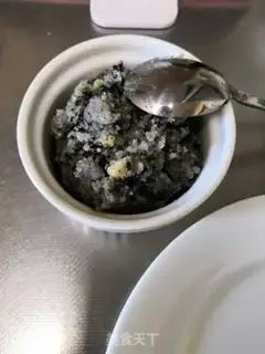 Make Black sesame soup step 0