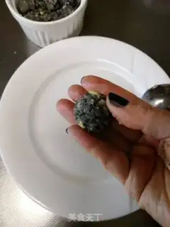 Make Black sesame soup step 1