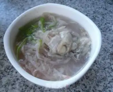 Make Oyster locust soup step 9