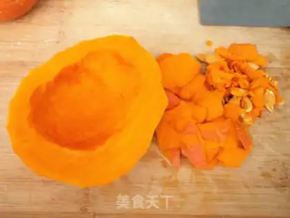 Make Silver-ear pumpkin step 3