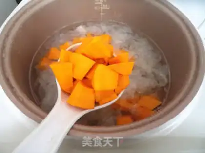 Make Silver-ear pumpkin step 5