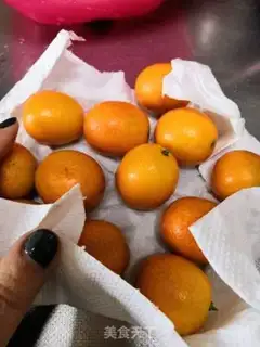Make Salted gold orange step 2