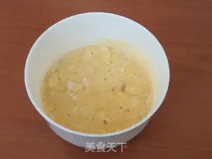 Make Porridge eggcake step 5