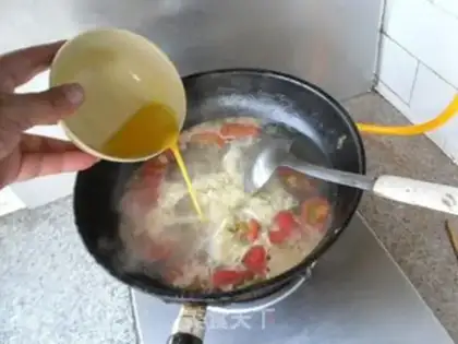 Make Chicken and egg soup step 7