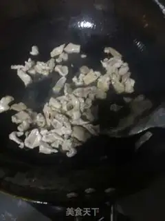 Make Celery fried meat step 2