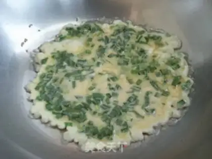 Make Porridge eggcake step 7