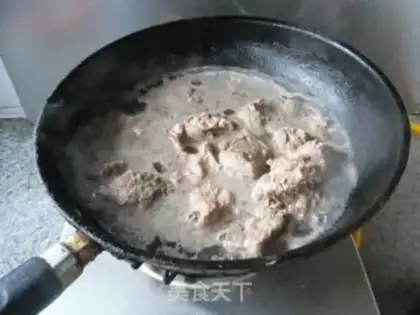Make Ribs burning potatoes step 2