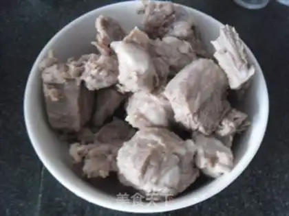 Make Ribs burning potatoes step 3