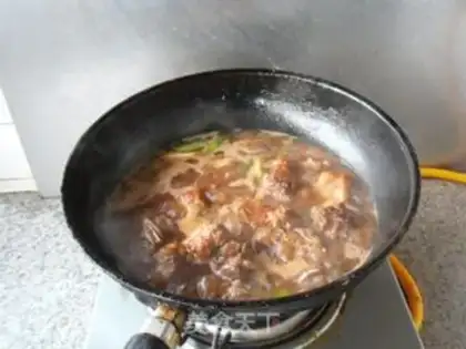 Make Ribs burning potatoes step 9
