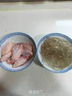 Make Chicken wing mushrooms step 1