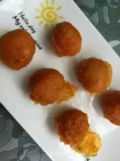 Make Red potato ball step 6