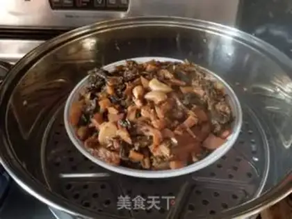 Make Plum-dry-cracked potato step 19