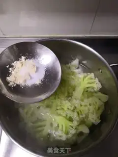 Make Water-cooked flowers step 3