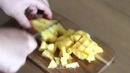 Make Pineapple pie step 1