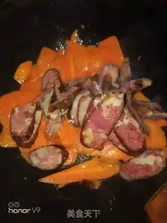 Make Sausage for carrots step 7