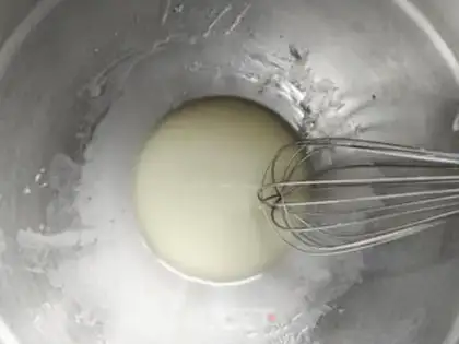 Make Good friend panda pie step 1