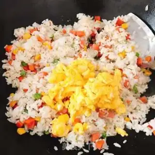 Make Pineapple rice step 9