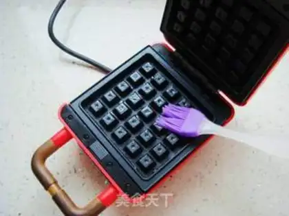 Make Egg waffles step 4
