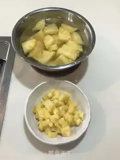 Make Pineapple bread step 1