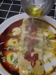 Make Egg tofu step 5