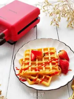 Make Egg waffles step 6
