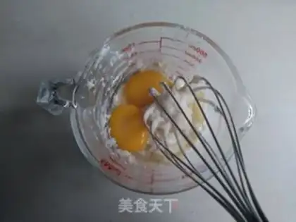 Make Black sesame steam cake step 3
