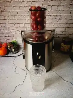 Make Pistol fruit red juice step 1