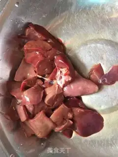 Make Garlic and chicken step 1