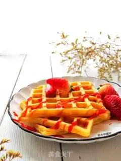 Make Egg waffles step 10