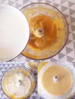 Make Pumpkin coconut milk brick step 3