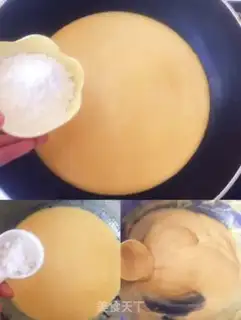 Make Pumpkin coconut milk brick step 4