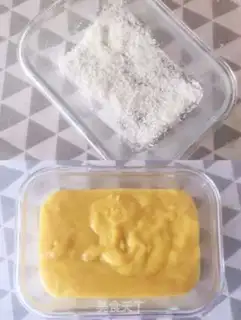 Make Pumpkin coconut milk brick step 5
