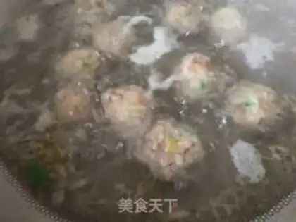 Make radish meatball soup step 3