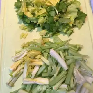 Make Fried celery step 0