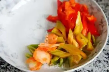 Make Cream pepper for shrimp step 1