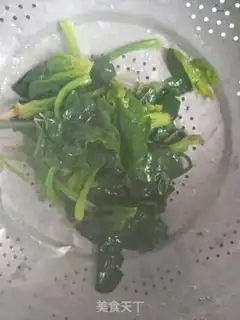 Make Sesame sauce spinach step 2