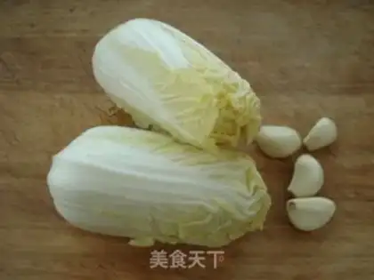 Make Garlic doll food step 0
