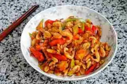 Make Cream pepper for shrimp step 5
