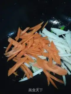 Make Lotus carrots step 3