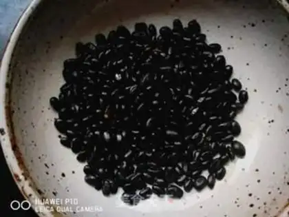 Make Potato peanut black soy step 0