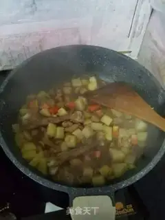 Make Potato chicken gravy step 5