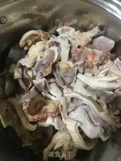 Make Piggy belly chicken step 3