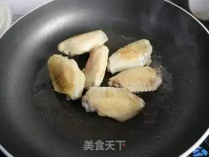Make Apple fried chicken wings step 2