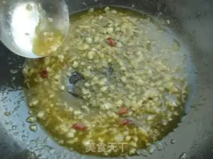 Make Garlic doll food step 7