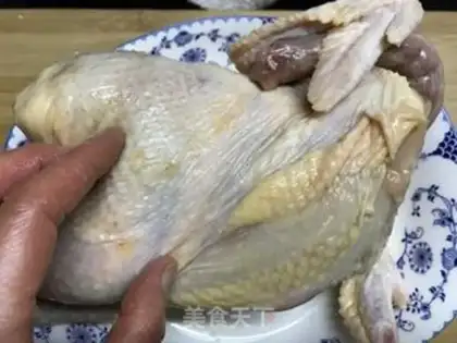 Make Salt chicken step 1