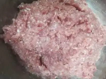 Make Pork dumplings step 2