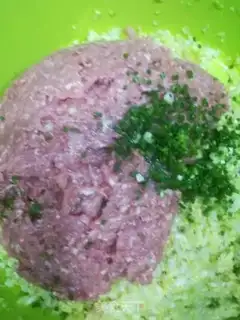 Make Pork dumplings step 3