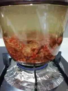 Make White burning shrimp step 3