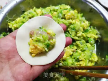 Make Shrimp dumplings step 5
